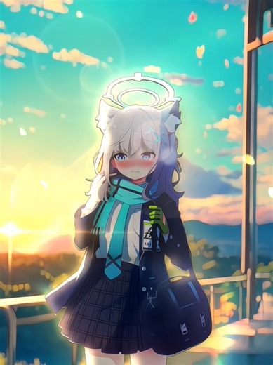 Shiroko Blue Archive Wallpaper 💙🌅