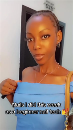 Life of a beginner nail tech 💅✨ #GlossyNailsByChika #nailtech ##viral_video