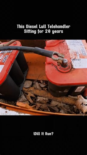 Diesel LULL sitting for 20ish years!Will It fire right up?#willitrun #restoration #old #recovery #engine #repair #tractor #truck #tiktok #fyp | Willitrun