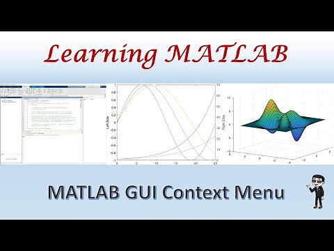MATLAB GUI Context Menu