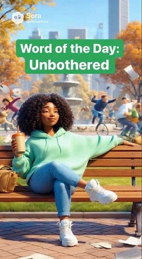 How to Use “Unbothered” | English Slang Word Explained 😎