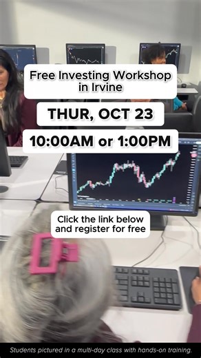 👉 𝗔𝘁𝘁𝗲𝗻𝗱 𝗧𝗵𝗲 𝗙𝗥𝗘𝗘 𝗜𝗡-𝗣𝗘𝗥𝗦𝗢𝗡 𝗧𝗿𝗮𝗱𝗶𝗻𝗴 𝗪𝗼𝗿𝗸𝘀𝗵𝗼𝗽! ✅ Two-hour live workshop at one of our education centers ✅ Weekly stock trade samples from some of our most popular instructors ✅ Trading QuickStart Kit packed with 𝟭𝟬 𝗺𝗶𝗻𝗶-𝗹𝗲𝘀𝘀𝗼𝗻𝘀 𝗼𝗻 𝗱𝗶𝗴𝗶𝘁𝗮𝗹 𝗮𝘀𝘀𝗲𝘁𝘀, 𝘀𝘁𝗿𝗮𝘁𝗲𝗴𝘆 𝗮𝗻𝗱 𝗺𝗼𝗿𝗲 👉 Do you think Wall Street uses the news and tips from their brother-in-law to decide when to buy and sell? 👈 𝗝𝗼𝗶𝗻 𝘂𝘀 𝗳𝗼𝗿 𝗮 𝗳𝗿𝗲𝗲 𝗶𝗻𝘁𝗿𝗼 