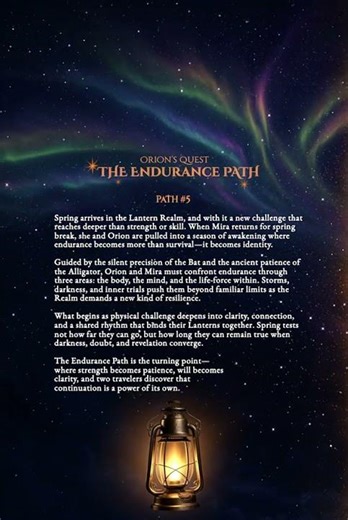 Endurance is the key