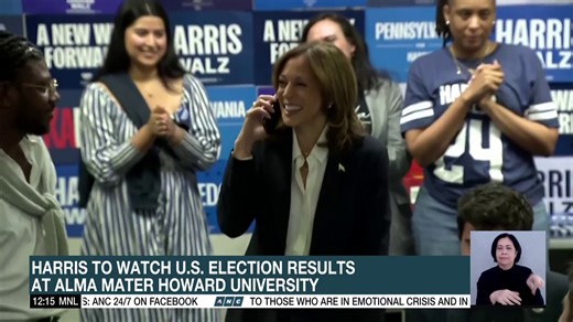 46K views · 241 reactions | The supporters of Vice President Kamala Harris troop to her alma mater Howard University in Washington, D.C, where she will watch the US election results. TJ Manotoc reports. #DatelinePhilippines | ABS-CBN News | Facebook
