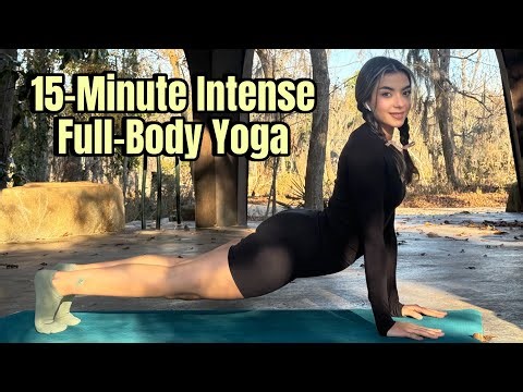 15-Minute Intense Full-Body Yoga | Strength & Flexibility Boost for All Levels