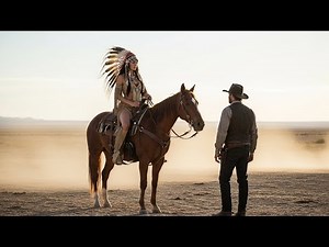 Nenhum homem era forte o suficiente para a Guerreira Apache, Até cawboy brigao aparecer