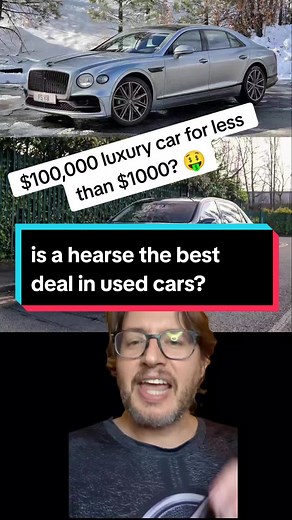 A $ 100,000 Saab 9-5 hearse conversion in immaculate condition sold for less than $900 at auction. I am convinced that hearses are the absolute best value in used cars #cars #hearse #financialfreedom #luxurycars