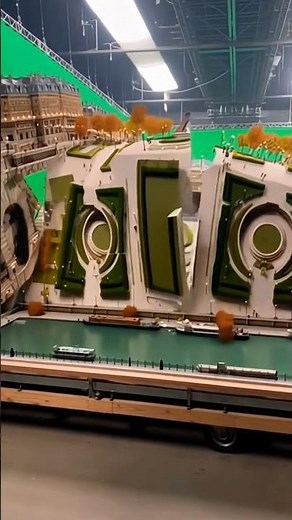 Inception Behind the Scenes: Maket set city in dream