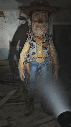 Abandoned Toy Story Characters Found in a Darkroom… 😨 #abandoned