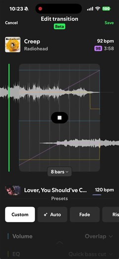 A Sad Song Transition
