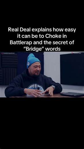 Mastering Battlerap: Avoiding Chokes with Bridge Words