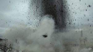 clip-3598999523-aeroplane-crashing-creates-big-explosion-smoke-dust