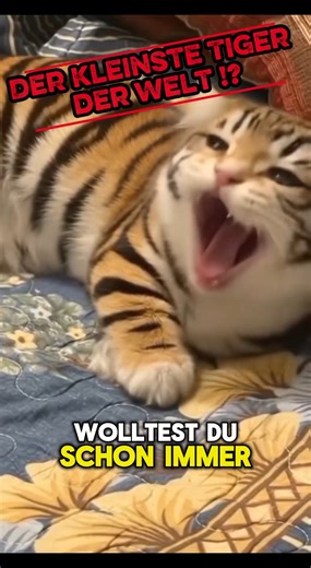 Der Kleine Tiger unter den Katzen