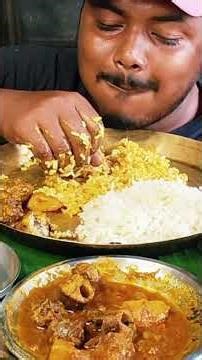 Big Size Kuche Mach Curry🥵With Rice Eating👌Verry Delicious Menu Eating🤤#mukbang#villagefood#eating