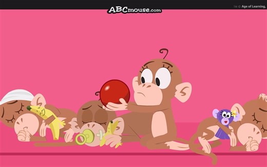 英文儿歌Five Little Monkeys_ by ABCmouse.com
