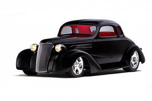 1937 Chevy Coupe Powered by Vintage McLaren V-8