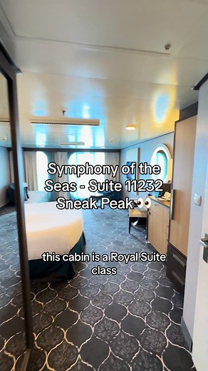Exploring Cabin 11232 on Symphony of the Seas