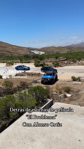 Detrás de escenas de la película El Problema con Alonso Ortiz