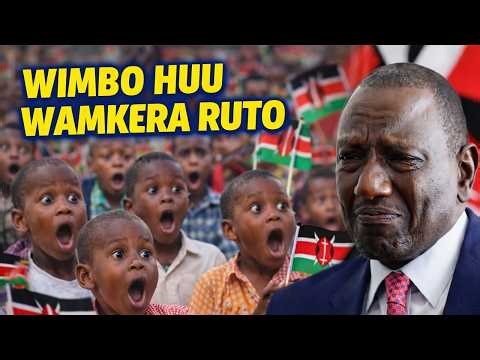 Wimbo wa WANTAM Wamfikia Rais Ruto! KASONGO Finished!