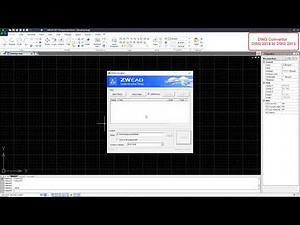 How to convert DWG files between different versions