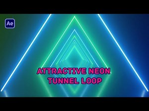 Make This AMAZING Neon Loop Animation in After Effects!