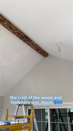 3.9K views · 45 reactions | Have you ever wanted to Build a faux beam? This is how we did ours for our client 欄 #homebuilder #builder #contractor #deck #tools #carpenter #carpentry #diy #howto #carpentry | Built By Travis | Facebook