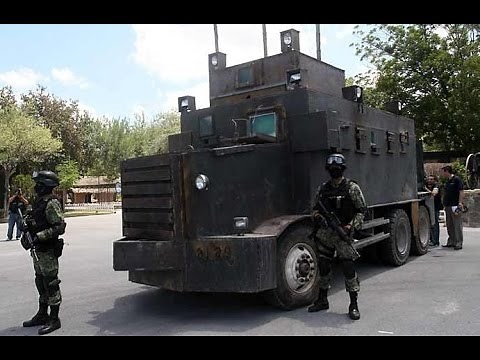 Mexican Narco Tanks - Homemade Tanks in Mexico