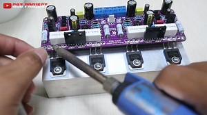 DIY Stereo Amplifier using 45v 0 45v transformer with transistors NJW21193 & NJW21194 Source from Youtuber cbz project The Engineering MindsetSensor from Utsource: https://www.utsource.net/home/sensors | Utsource