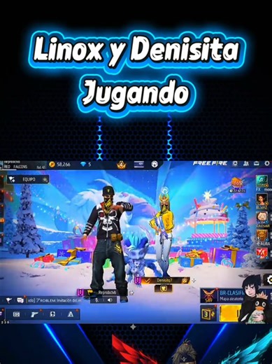 Denisita y Linox: Tutorial en Free Fire