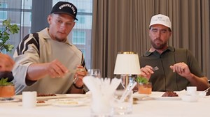 Patrick Mahomes and Travis Kelce sample menu at their new KC restaurant