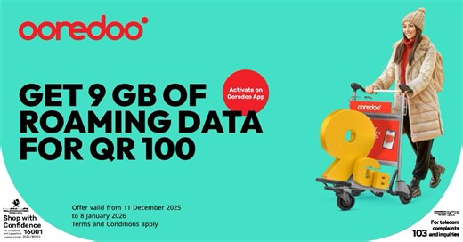 🔴 More data means more freedom. Get 9 GB data for just QR 100 with Weekly Passport. Travel and enjoy your trip with more value. Activate before your trip on the Ooredoo App. Terms and Conditions apply #UpgradeYourWorld #Ooredoo | Ooredoo Qatar