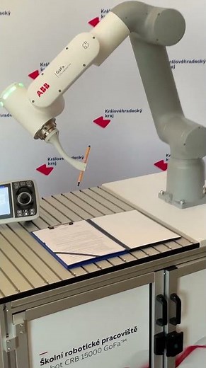 #GoFa robot wows with its high-precision signature move #abbrobotics #robot