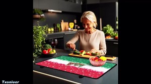 Amazon.com: Txsniver Stove Top Covers for Electric Stove Heat Resistant Glass Ceramic Cooktop Cover Mat Multipurpose Kitchen Heat Resistant Flat Top Stove Cover, 29 x 21 Inch, Daisy Pale Blue Wood Grain : Appliances