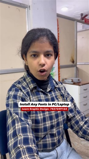 Spark Computer Education on Instagram: "Install Any Fonts in PC/Laptop 💻 . #sparkcomputereducation #fonts #graphicdesign #videoediting #trending"