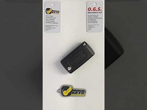 Peugeot 207 key battery replacement