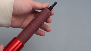 Drum Sander Set with 120 Grit Sandpaper Drum Sanding Sleeves Portable Rubber Sanding Drum Hand-Held Spindle Sanding Drum Power Drill Driven Drum Sander for Wood Metal Plastic