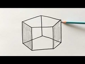 How to Draw a Pentagonal Prism