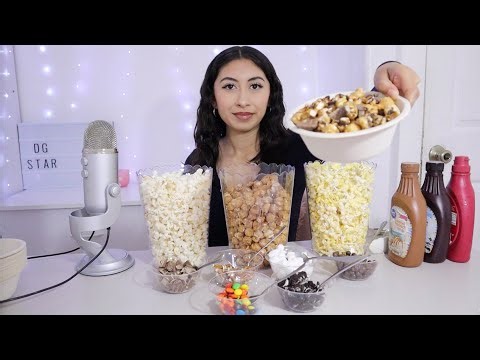 ASMR~Popcorn Bowl Stand Roleplay! 🍿🍫