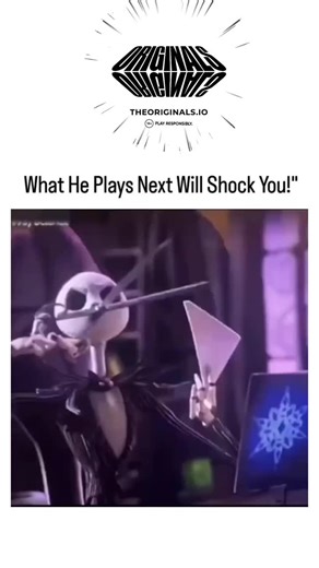 bio life 🧬 on Instagram: "here's a full caption in English (~250 words) packed with viral energy, suspense, emojis, calls to action, and trending hashtags:Ever wondered what happens when the Pumpkin King himself grabs a violin? In this mind-bending clip from The Nightmare Before Christmas vibes, Jack Skellington steps up, bow in hand, ready to make some spooky magic. The atmosphere is dark, eerie, lanterns flickering in Halloween Town... and then he starts playing. At first it looks like a clas