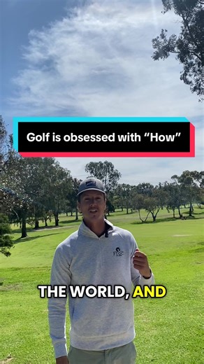 Start asking yourself “what actually happened with that golf shot? What is going on?” If you ask yourself that enough times you’ll get to the answer. “What caused the golf ball to curve right?” “What can I do to close the face?” Try it out, you’ll learn something I promise #golf #golfcoaching