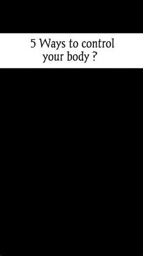 Flex Physique on Instagram: "5 WAYS TO CONTROL YOUR BODY...🎀❤️🥷 . . . . . . . . . . Save ✅ for later 📥 . . . . #trendingreels #viralreels #instalike #explorepage #motivated #ａｅｓｔｈｅｔｉｃ #usareels #MAN"
