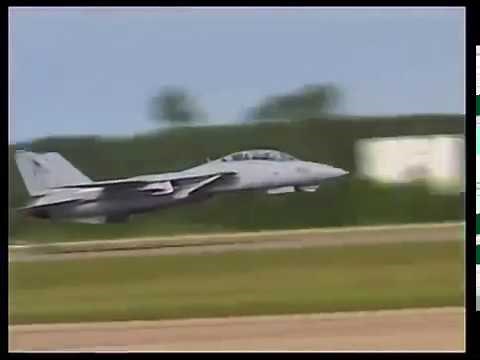 Spectacular F 14 Low Pass Take off