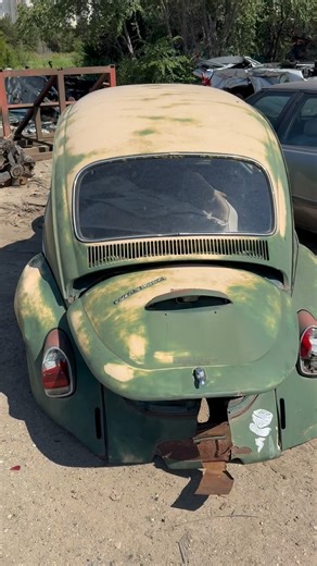 We got a VW for FREE! #junkyard #vw #volkswagen #scrap #recycling #vintage #oldcar #patina #partscar | Adventures Made From Scratch