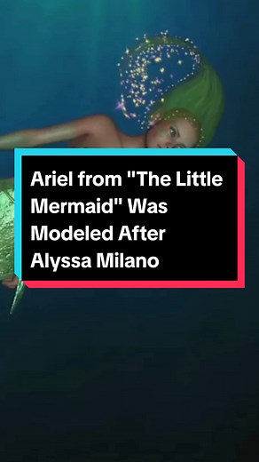The Little Mermaid: Alyssa Milano Inspired Ariel's Look