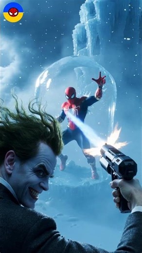 Joker VS SpiderMan 🃏‼️ Fighting😱🔥 #joker