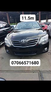 4.7K views | Toyota Camry 2010 model, direct foreign use, accident free, total first body, everything working perfectly, buy and drive nothing to fix Price:11.5m Location: Apapa mile 2 expressway Contact: ECO AUTOS 07066571680 | Videomap TV | Facebook