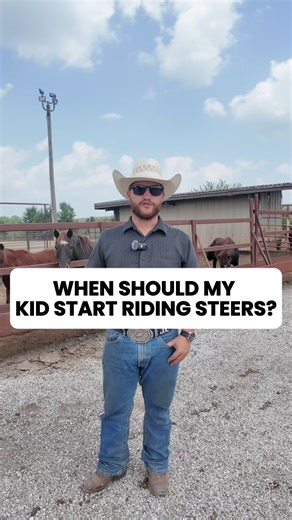 Preparing Young Riders for Steer Riding