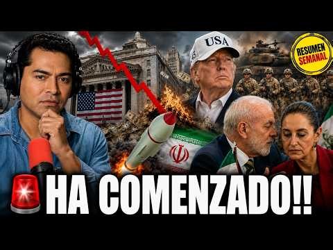 🚨 Comenzó la GUERRA TERRESTRE! Irán bombardea centros de EEUU | Alerta de RECESIÓN