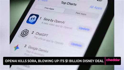 OpenAI kills Sora, blowing up its $1 billion Disney deal