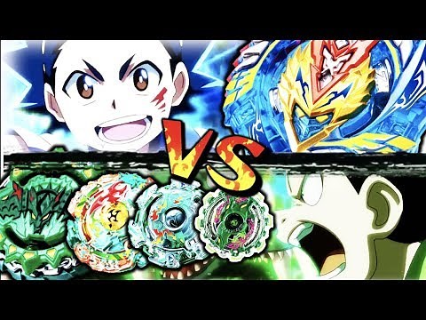 All Kerbeus Beyblades VS Cho Z Valkyrie || Beyblade Burst Battle